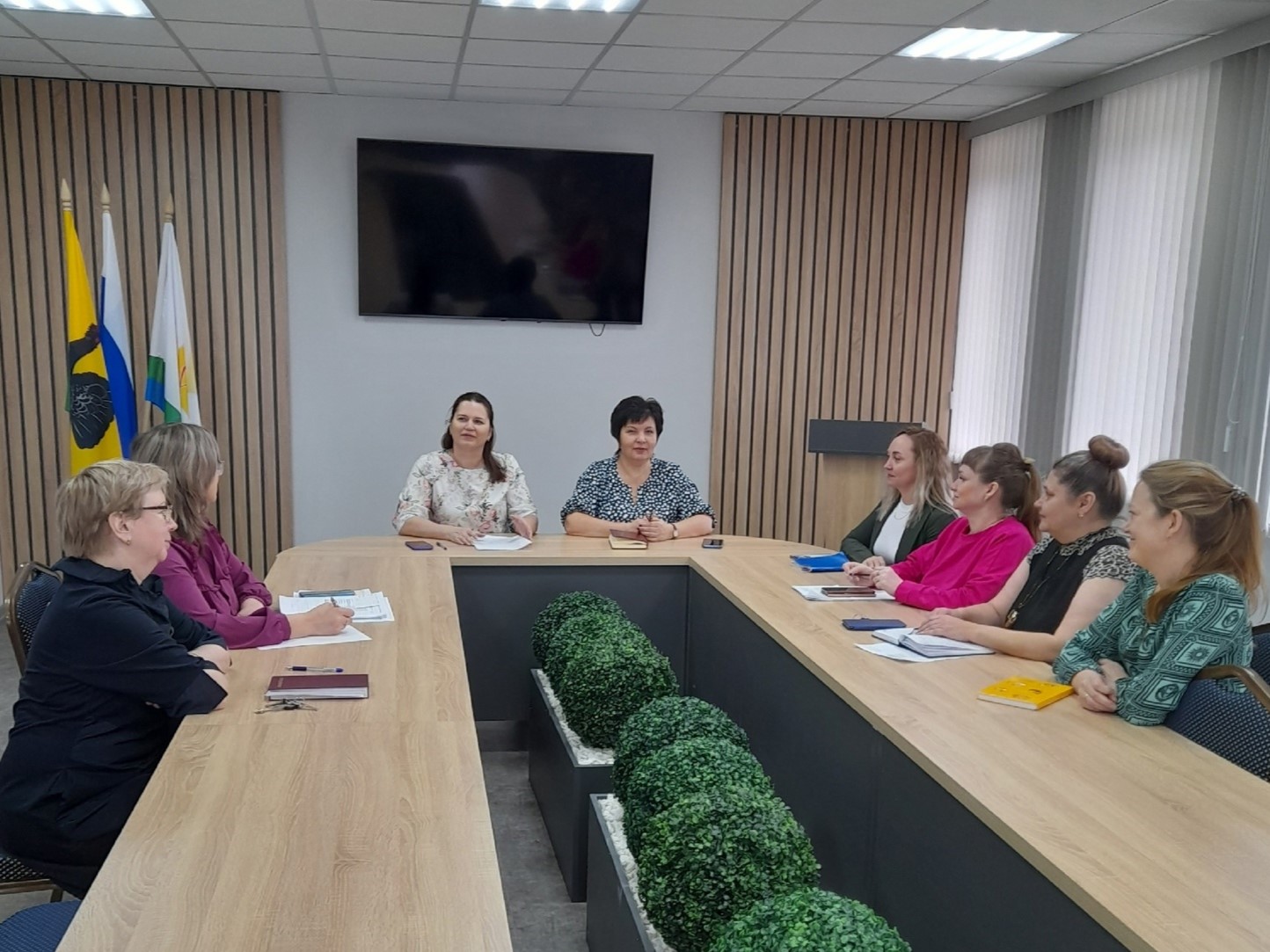 Заседание санитарно-противоэпидемиологической комиссии Нагорского района.